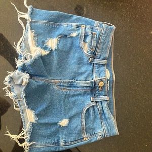Old navy mortise boyfriend shorts size 0
